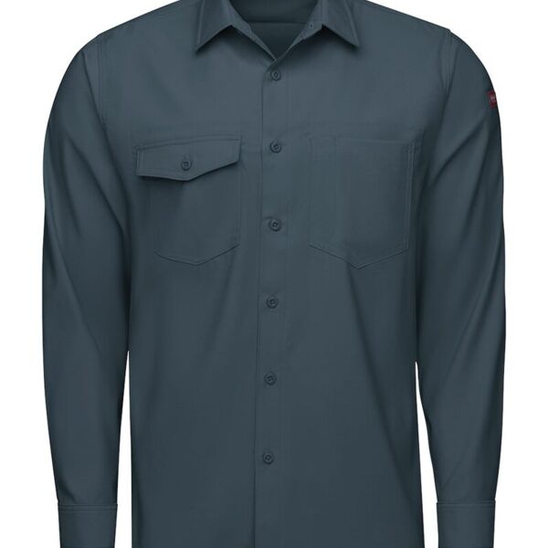 Men's Tall Cooling Long Sleeve Work Shirt Thumbnail