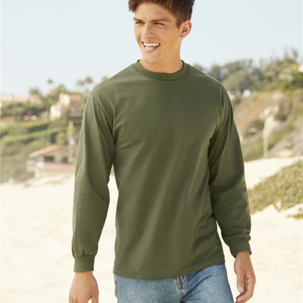 Heavyweight Cotton Long Sleeve Tee Thumbnail