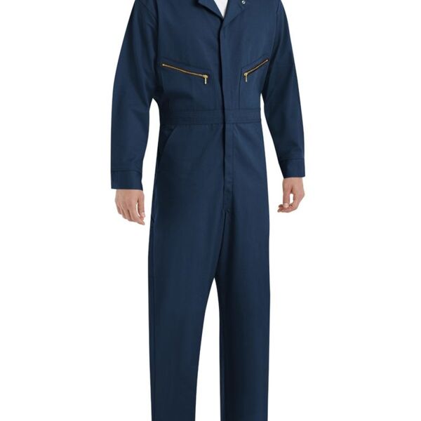 Zip-Front Cotton Coverall Thumbnail
