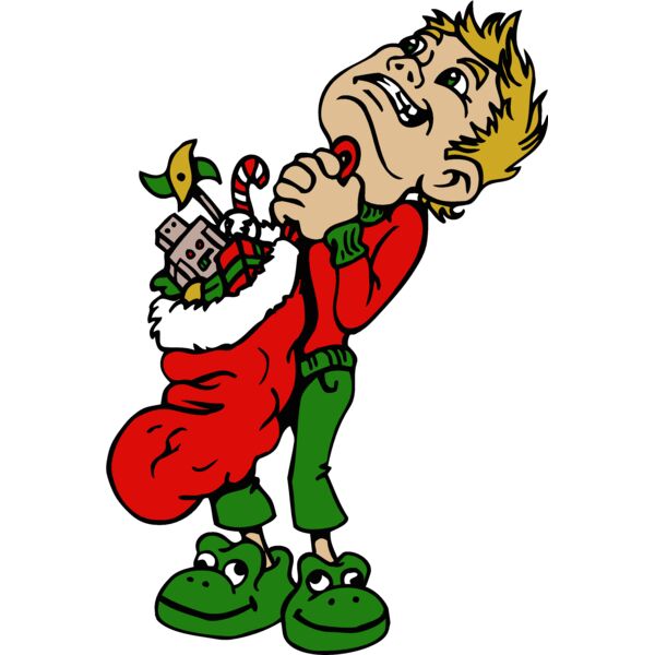 elf with gifts 2 Thumbnail