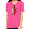 Missy's Relaxed Jersey Short-Sleeve V-Neck T-Shirt Thumbnail