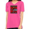 Missy's Relaxed Jersey Short-Sleeve V-Neck T-Shirt Thumbnail