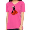 Missy's Relaxed Jersey Short-Sleeve V-Neck T-Shirt Thumbnail