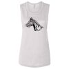 Ladies' Bella Flowy Scoop Muscle Tank Thumbnail