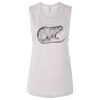 Ladies' Bella Flowy Scoop Muscle Tank Thumbnail