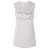 Ladies' Bella Flowy Scoop Muscle Tank Thumbnail