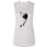Ladies' Bella Flowy Scoop Muscle Tank Thumbnail