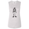 Ladies' Bella Flowy Scoop Muscle Tank Thumbnail