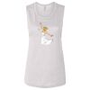 Ladies' Bella Flowy Scoop Muscle Tank Thumbnail