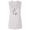 Ladies' Bella Flowy Scoop Muscle Tank Thumbnail