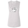 Ladies' Bella Flowy Scoop Muscle Tank Thumbnail