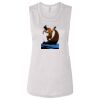 Ladies' Bella Flowy Scoop Muscle Tank Thumbnail