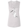 Ladies' Bella Flowy Scoop Muscle Tank Thumbnail