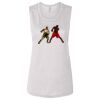 Ladies' Bella Flowy Scoop Muscle Tank Thumbnail