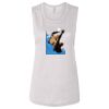 Ladies' Bella Flowy Scoop Muscle Tank Thumbnail