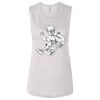 Ladies' Bella Flowy Scoop Muscle Tank Thumbnail