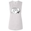 Ladies' Bella Flowy Scoop Muscle Tank Thumbnail