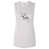 Ladies' Bella Flowy Scoop Muscle Tank Thumbnail