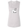 Ladies' Bella Flowy Scoop Muscle Tank Thumbnail