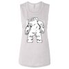 Ladies' Bella Flowy Scoop Muscle Tank Thumbnail
