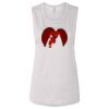 Ladies' Bella Flowy Scoop Muscle Tank Thumbnail