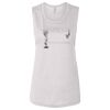 Ladies' Bella Flowy Scoop Muscle Tank Thumbnail