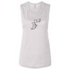 Ladies' Bella Flowy Scoop Muscle Tank Thumbnail