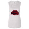 Ladies' Bella Flowy Scoop Muscle Tank Thumbnail