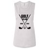 Ladies' Bella Flowy Scoop Muscle Tank Thumbnail