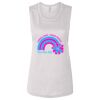 Ladies' Bella Flowy Scoop Muscle Tank Thumbnail