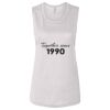 Ladies' Bella Flowy Scoop Muscle Tank Thumbnail