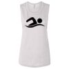 Ladies' Bella Flowy Scoop Muscle Tank Thumbnail