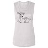 Ladies' Bella Flowy Scoop Muscle Tank Thumbnail
