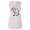Ladies' Bella Flowy Scoop Muscle Tank Thumbnail