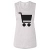 Ladies' Bella Flowy Scoop Muscle Tank Thumbnail