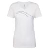 Next Level The Ideal V T-Shirt Thumbnail